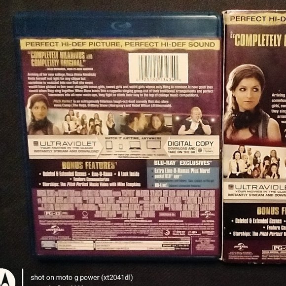 Pitch Perfect - Full Length Feature Blu-Ray & DVD Combo-with Ultraviolet copy - Picture 3 of 9